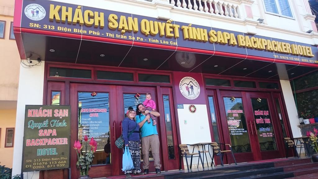 Quyet Tinh Sapa Backpacker Hotel Kültér fotó
