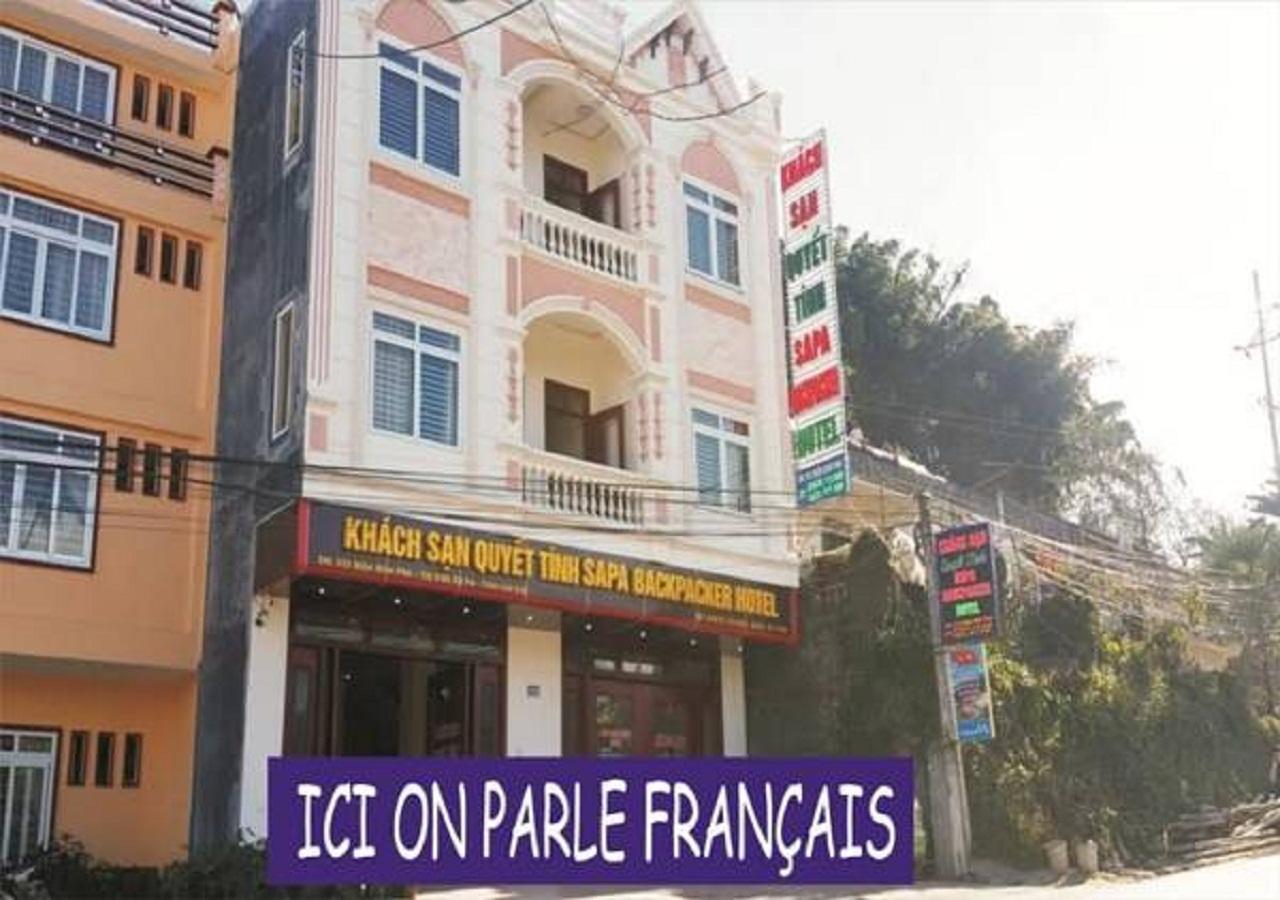 Quyet Tinh Sapa Backpacker Hotel Kültér fotó